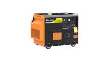 6KVA 5KW three phase generator diesel with ATS and three in one display1