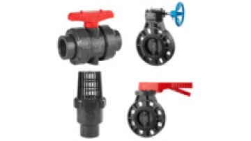 China Factory Prices Manufacturer High Quality Dark Grey UPVC SCH80 Ball Valve for Industrial1