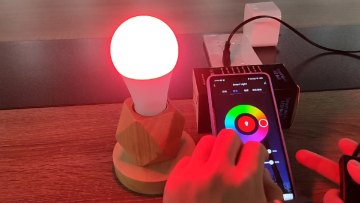 Multi Function Intelligent Light RGB White Dimmable Color Temperature Adjustable E26 E27 Smart LED WiFi Bulb1