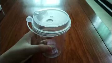 Plastic PET PP U shape cup