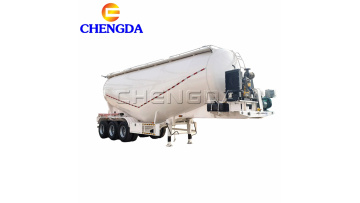 White cement trailer (2)