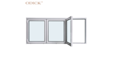 Vertical Horizontal Aluminium Accordion Balcony Exterior Bifold Window Aluminum Glass Folding Windows1