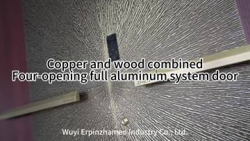 Premium Full Aluminum System Doors | Wuyi Erpin Door Industry