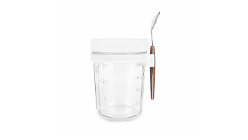 mason jar with lid and metal cap