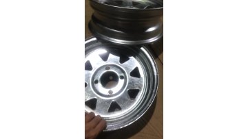 8 Spoke 14 Inch Steel Wheel Rims 14x6 Pcd 5/114.3mm Powder Coated Trailer Wheels1
