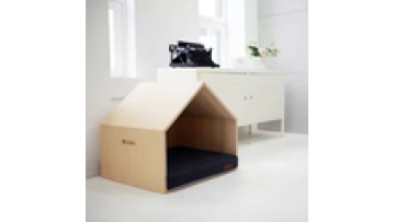 new design wholesale indoor assemble large canvas solid wood  balcony  living room pet cat Detachable wooden house1