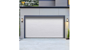 Modern Stainless Steel Garage Door