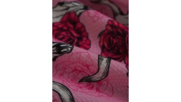 OEM Custom Your Own Design Transfer Vocado Digital Printing Poly/Sp Knittig Bullet Fabric1