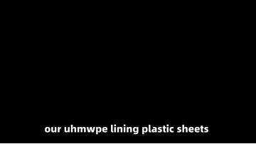 Self-Lubricating and Anti-Adhesion UHMWPE Lining Plastic Sheets for Coal Bunke