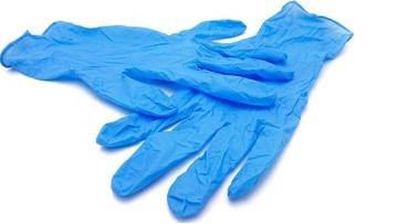 Wholesale Lab Examination Industrial Household Gardening Customized 100pcs/box Disposable Blue Nitrile Gloves Powder Free1