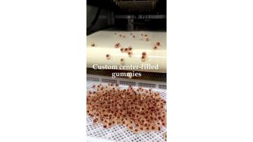 Raspberry Center Filled Gummy Production Video