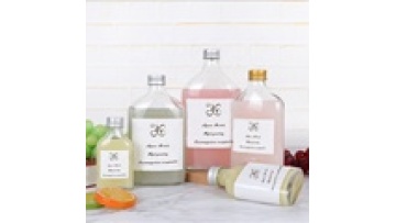100ml 200ml 350ml 500ml Flat Cold-Brew Coffee Glass Bottle Juice Glass Packing Bottle1