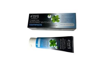 Fresh breath charcoal toothpaste