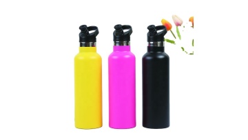 750ml stainless steel sport water bottle