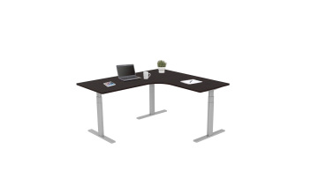 The Top Ergonomics Lifting L Shape Electric Table L-Shaped Sit Stand Office Desk Smart1