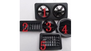 Excavator Parts Air Conditioning Air Outlet - Part Numbers 208-979-7560, 421-07-33870, 20Y-53-12240, 20Y-53-12172, 201-979-78201