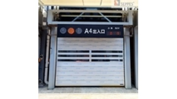 Metal Industrial Doors Spiral High Speed Door High Speed Industrial Rolling Doors1