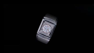 Hot Sale Classic Square Style 1Ct D VVS Moissanite silver Ring Men's Men Silver Rings1