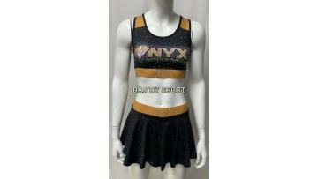 cheer practice sport bra