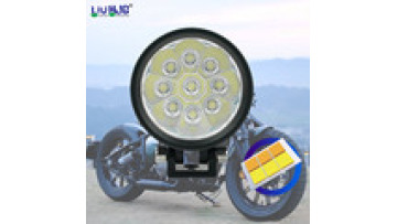 12v New Mini Motorcycle Super Bright Led Spotlight Dual Color Fog Lamp Driving Light 60W Spot Light For Motorcycle1