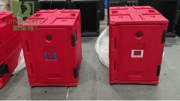 20250917End-loading Insulated Food Pan Carrier with Handles