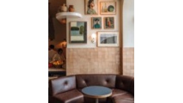 Best price of commercial furniture cafe I shape leather and wood sectional booth sofa for bench restaurants1