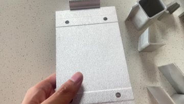 Aluminum high-speed rail connectors