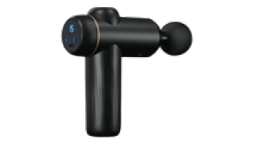 Portable Mini Electric Fascia Gun with Heat Function and 4 Massage Heads for Deep Tissue Body Massage1
