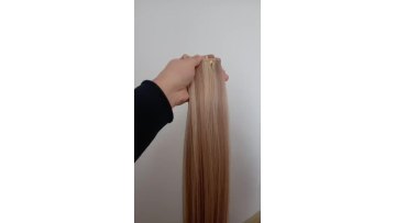 flat weft hair