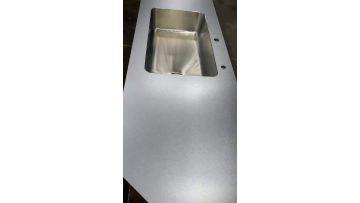 stainless steel countertops