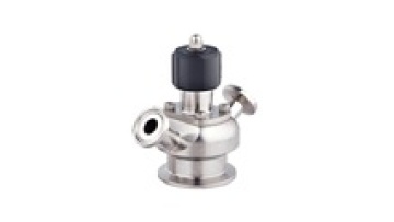 The stainless steel manual aseptic sample valve Two way connection sampling valve Stainless steel sample valve Sanitary1