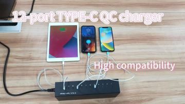 12 PORT TYPE-C QC CHARGER
