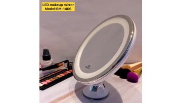 Lighted Magnifying Shower Mirror