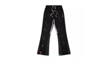 Wholesale Man Blank Jogger French Terry Stacked Flared Sweat Pants for Men1
