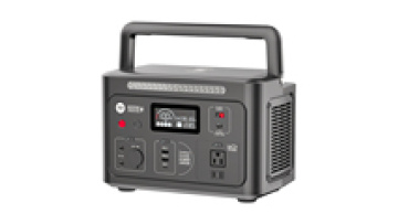 Solar Rechargeable Backup Power Storage System Lithium Battery Emergency Solar Generator 600W Portable Power Station1