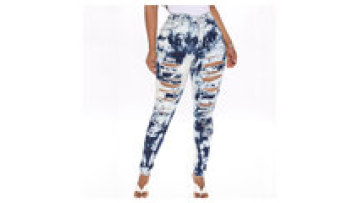 Trendy Sexy Women Wearing Skin Tight Jeans Womens Hollow out Pants1