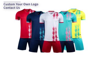 Hot Selling Soccer Jersey Yellow and Green Sublimation Football Jersey and Shorts Quick Dry Football Jersey Training Uniform1