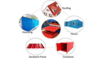 Corrugated Metal Roofing Sheet 0.5MM 2FT X 8FT Corrugated GI Galvanized Steel Sheet Ripple Galvanized Steel Sheet Plate1
