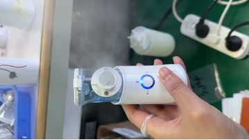 Medical micro-grid atomizer