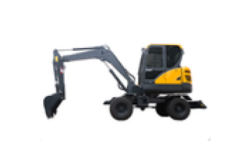Factory Price 6 TON Wheel Excavator HW60ECO Small Excavator in Pakistan1