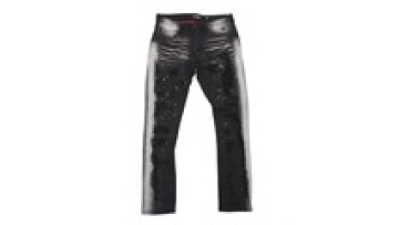 Men Slim Fit Jean With Paint Splatter Vintage Ripped Washed Jeans Dropshipping1