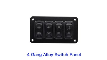 Automatic Dimmable  Switch Panel-Tiny Touch Control Panel Box with Wiring Harness and Label Stickers Compatible1