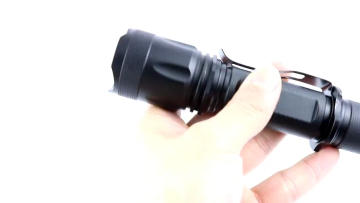 Free Sample linternas potentes para caza High Power USB Rechargeable Zoomable Tactical Torch Flashlight For Emergency1