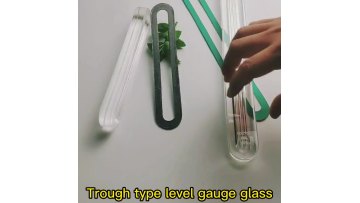 transparent reflection type level gauge with gasket glass water level gauge glass for boilers1