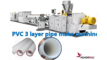 pvc 3 layer pipe machine.mp4