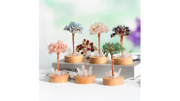 Raw Stone Life of tree LED Light