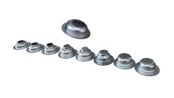 Automatic spray can lid production line