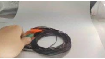 Exquisite black OBD diagnostic cable connector