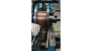 Welding wire layer winding machine