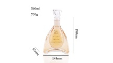 Wholesale Bottles For Vodka Gin Empty Bottle 500ml 700ml 750ml 1000ml Liquor Glass Bottle1